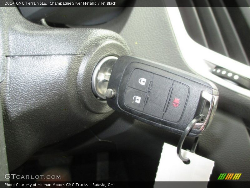 Champagne Silver Metallic / Jet Black 2014 GMC Terrain SLE