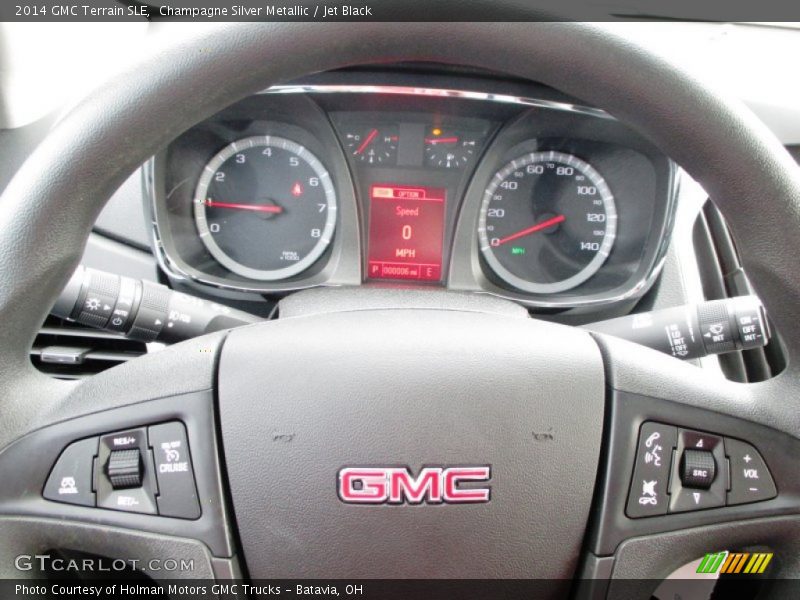 Champagne Silver Metallic / Jet Black 2014 GMC Terrain SLE