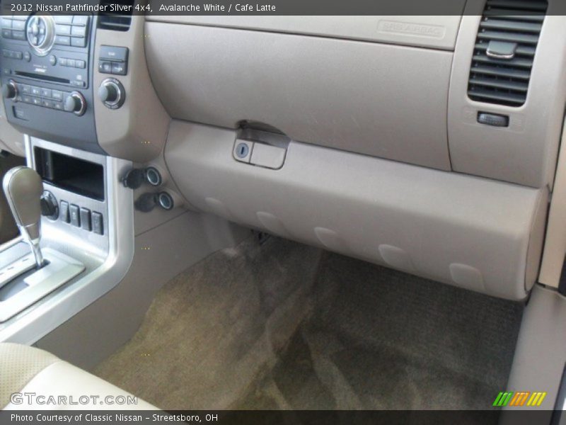 Avalanche White / Cafe Latte 2012 Nissan Pathfinder Silver 4x4