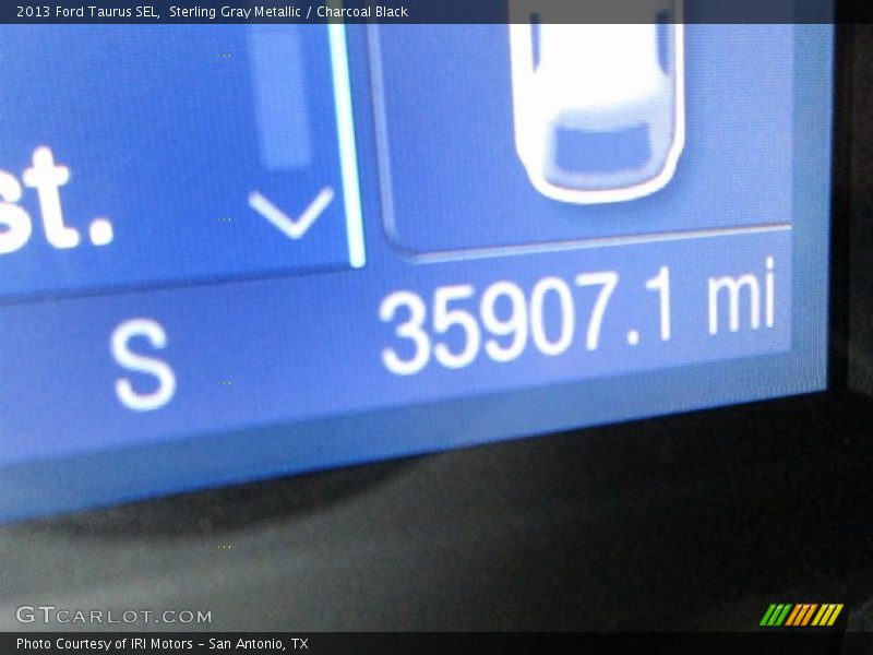 Sterling Gray Metallic / Charcoal Black 2013 Ford Taurus SEL