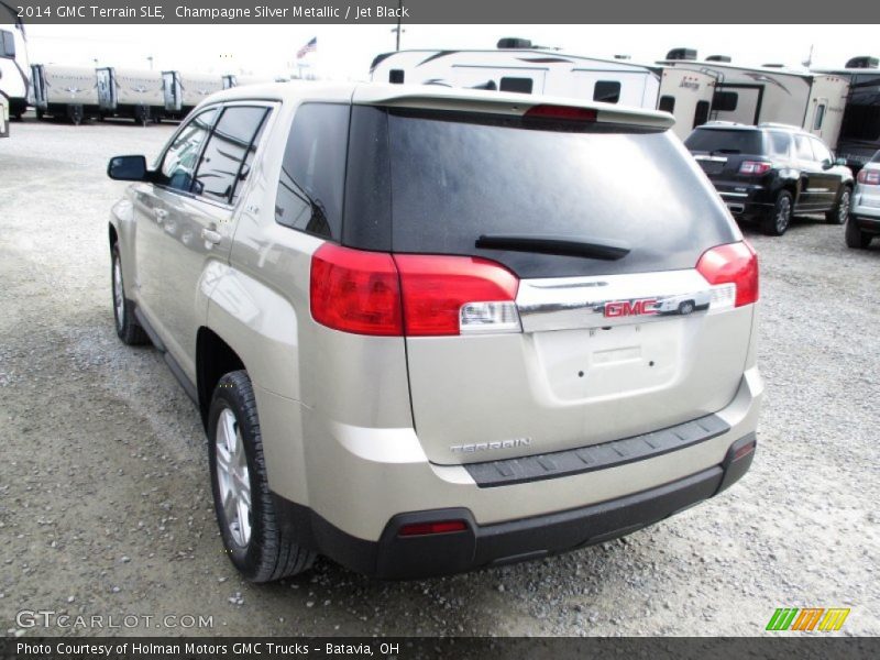 Champagne Silver Metallic / Jet Black 2014 GMC Terrain SLE