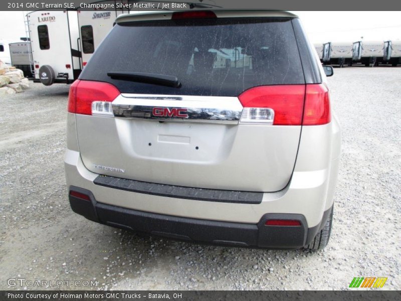 Champagne Silver Metallic / Jet Black 2014 GMC Terrain SLE