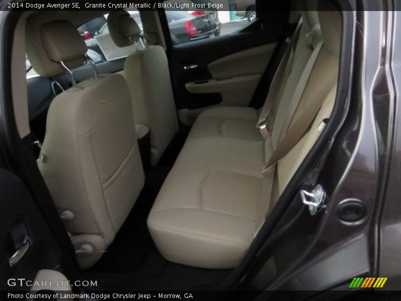 Granite Crystal Metallic / Black/Light Frost Beige 2014 Dodge Avenger SE