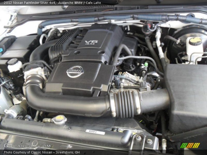 Avalanche White / Cafe Latte 2012 Nissan Pathfinder Silver 4x4