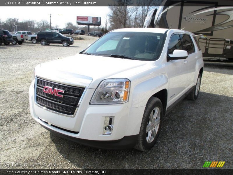 Summit White / Light Titanium 2014 GMC Terrain SLE