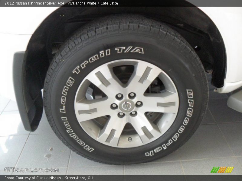 Avalanche White / Cafe Latte 2012 Nissan Pathfinder Silver 4x4