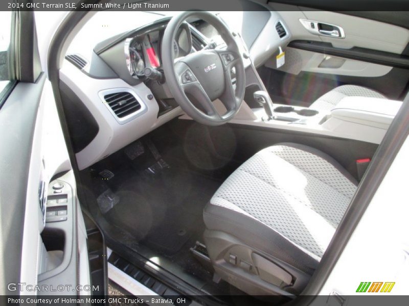 Summit White / Light Titanium 2014 GMC Terrain SLE