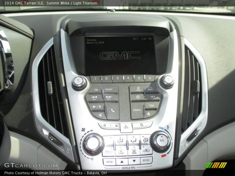 Summit White / Light Titanium 2014 GMC Terrain SLE