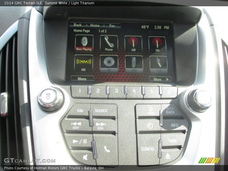 Summit White / Light Titanium 2014 GMC Terrain SLE