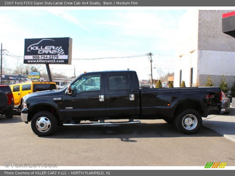 Black / Medium Flint 2007 Ford F350 Super Duty Lariat Crew Cab 4x4 Dually