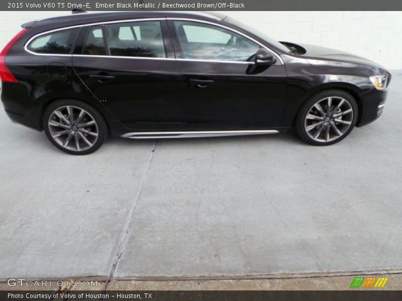 2015 V60 T5 Drive-E Ember Black Metallic