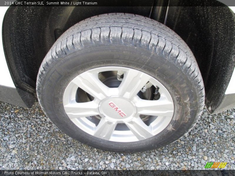 Summit White / Light Titanium 2014 GMC Terrain SLE