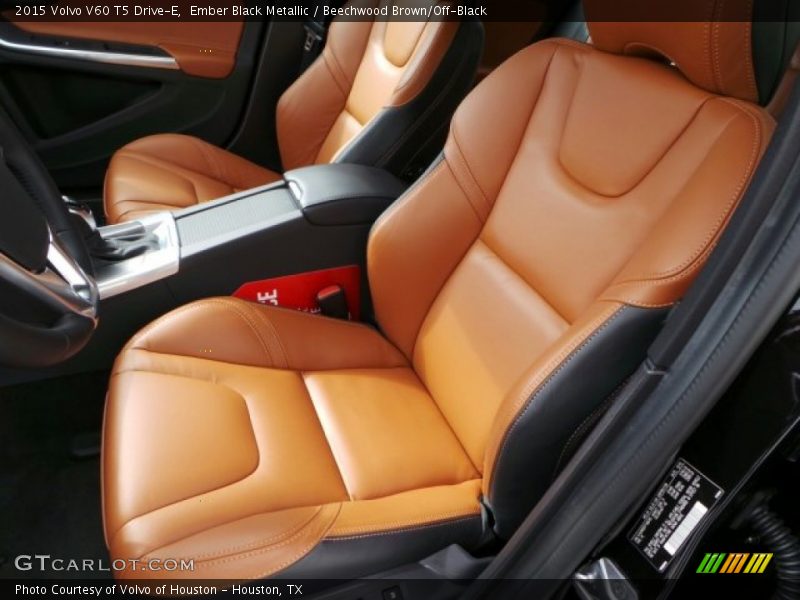  2015 V60 T5 Drive-E Beechwood Brown/Off-Black Interior