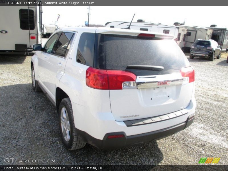 Summit White / Light Titanium 2014 GMC Terrain SLE