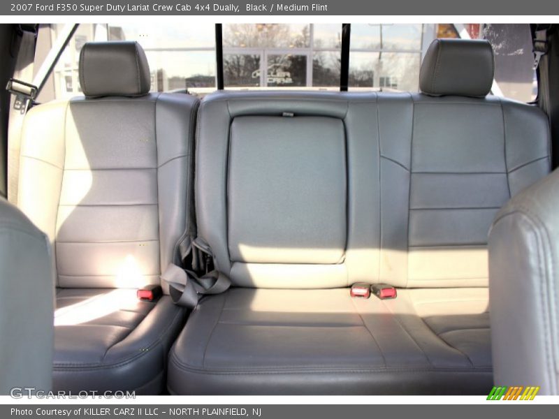 Black / Medium Flint 2007 Ford F350 Super Duty Lariat Crew Cab 4x4 Dually