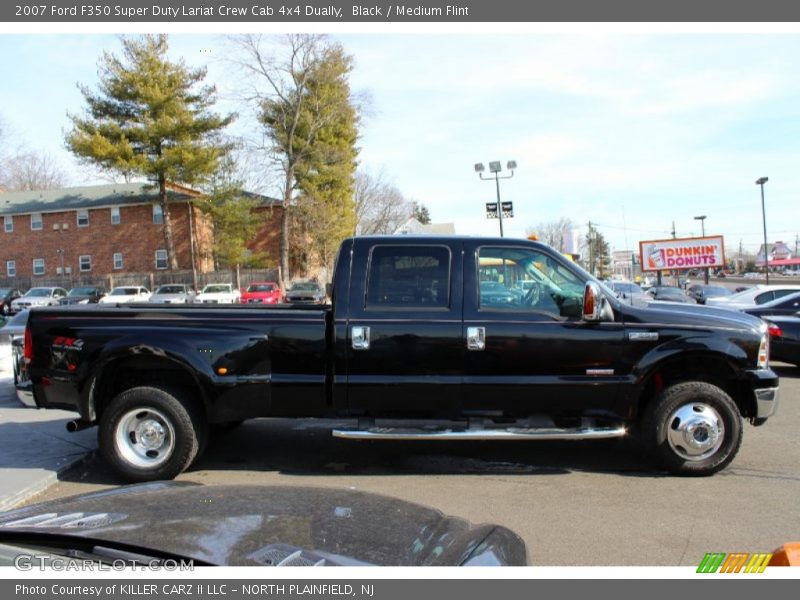 Black / Medium Flint 2007 Ford F350 Super Duty Lariat Crew Cab 4x4 Dually
