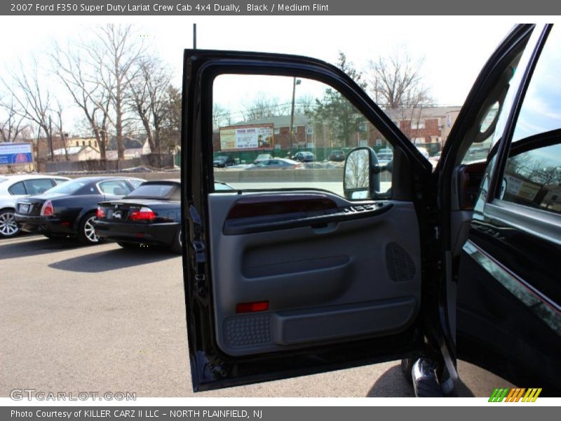 Black / Medium Flint 2007 Ford F350 Super Duty Lariat Crew Cab 4x4 Dually
