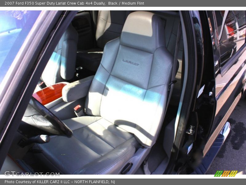 Black / Medium Flint 2007 Ford F350 Super Duty Lariat Crew Cab 4x4 Dually