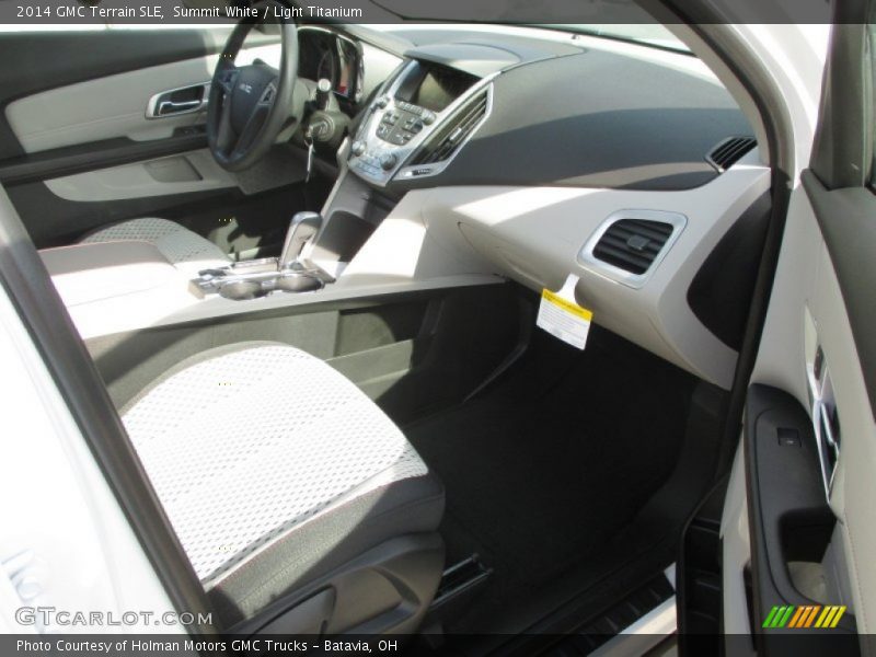 Summit White / Light Titanium 2014 GMC Terrain SLE