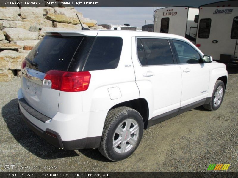 Summit White / Light Titanium 2014 GMC Terrain SLE