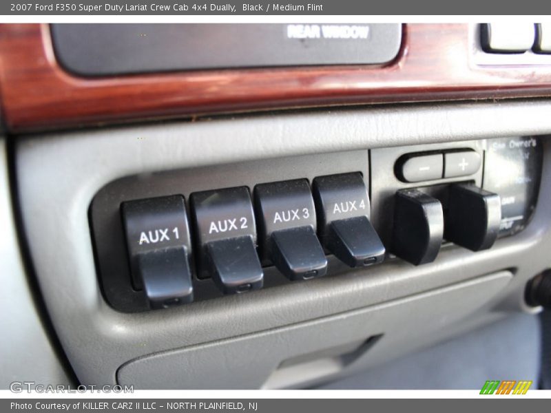Black / Medium Flint 2007 Ford F350 Super Duty Lariat Crew Cab 4x4 Dually