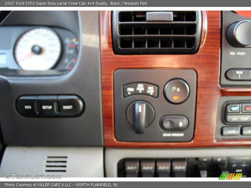 Black / Medium Flint 2007 Ford F350 Super Duty Lariat Crew Cab 4x4 Dually