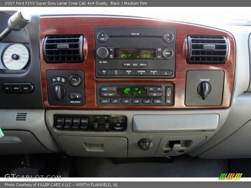 Black / Medium Flint 2007 Ford F350 Super Duty Lariat Crew Cab 4x4 Dually