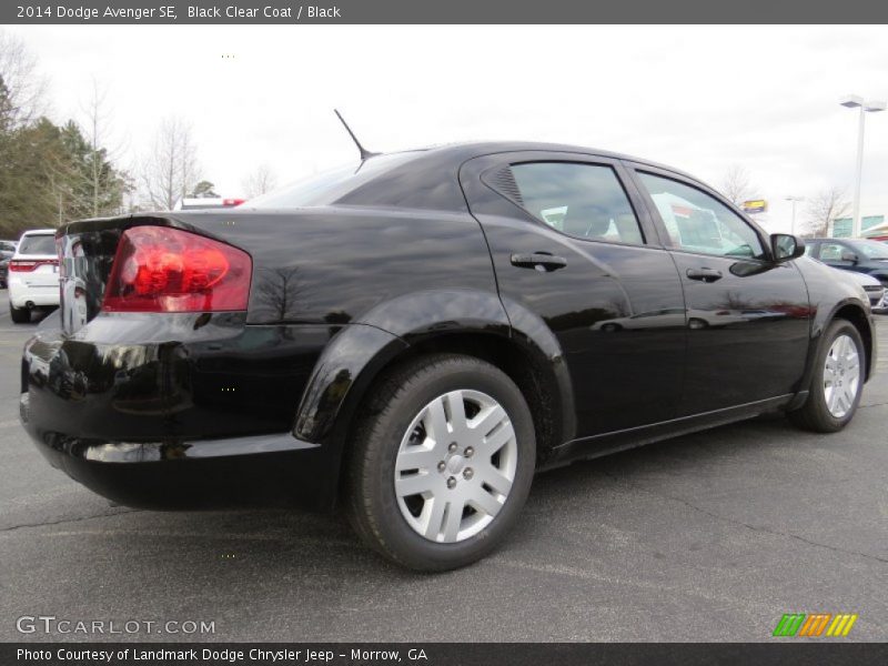 Black Clear Coat / Black 2014 Dodge Avenger SE