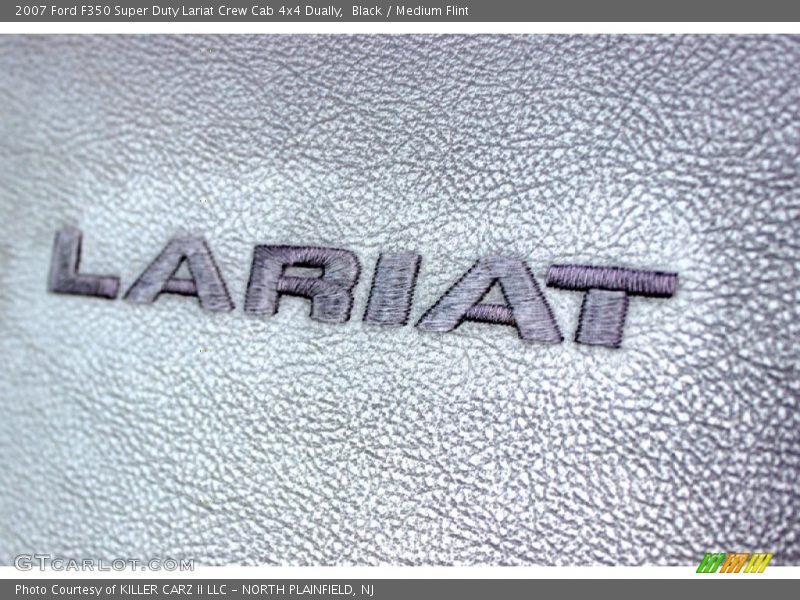 Black / Medium Flint 2007 Ford F350 Super Duty Lariat Crew Cab 4x4 Dually