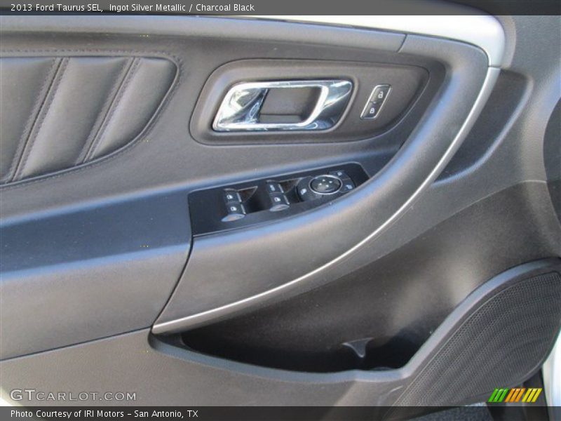 Ingot Silver Metallic / Charcoal Black 2013 Ford Taurus SEL