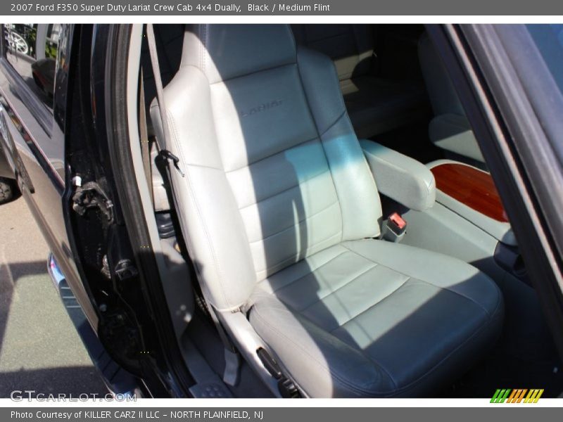 Black / Medium Flint 2007 Ford F350 Super Duty Lariat Crew Cab 4x4 Dually