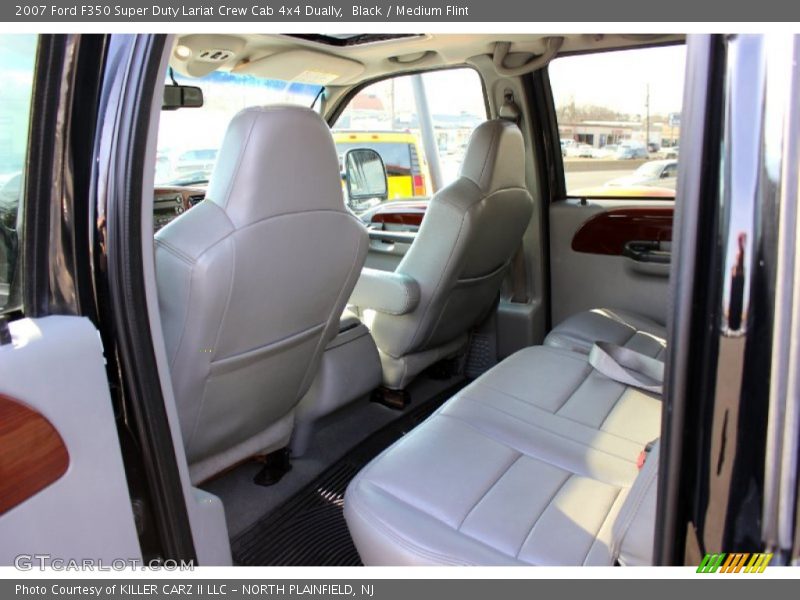 Black / Medium Flint 2007 Ford F350 Super Duty Lariat Crew Cab 4x4 Dually