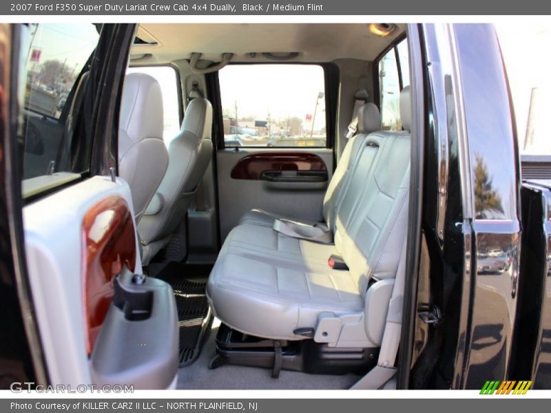 Black / Medium Flint 2007 Ford F350 Super Duty Lariat Crew Cab 4x4 Dually