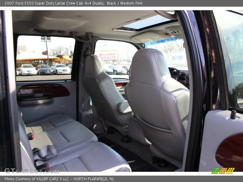 Black / Medium Flint 2007 Ford F350 Super Duty Lariat Crew Cab 4x4 Dually