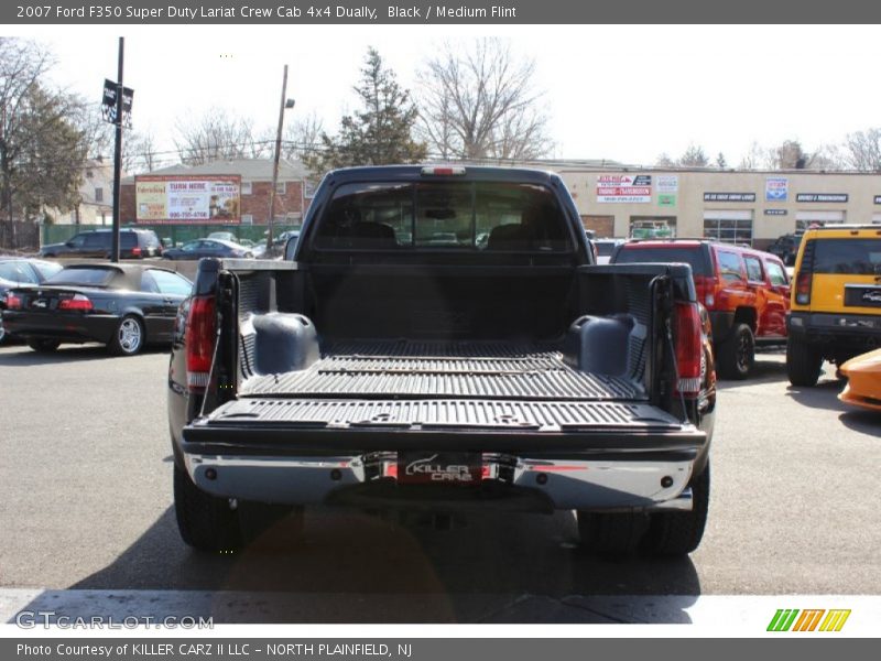 Black / Medium Flint 2007 Ford F350 Super Duty Lariat Crew Cab 4x4 Dually