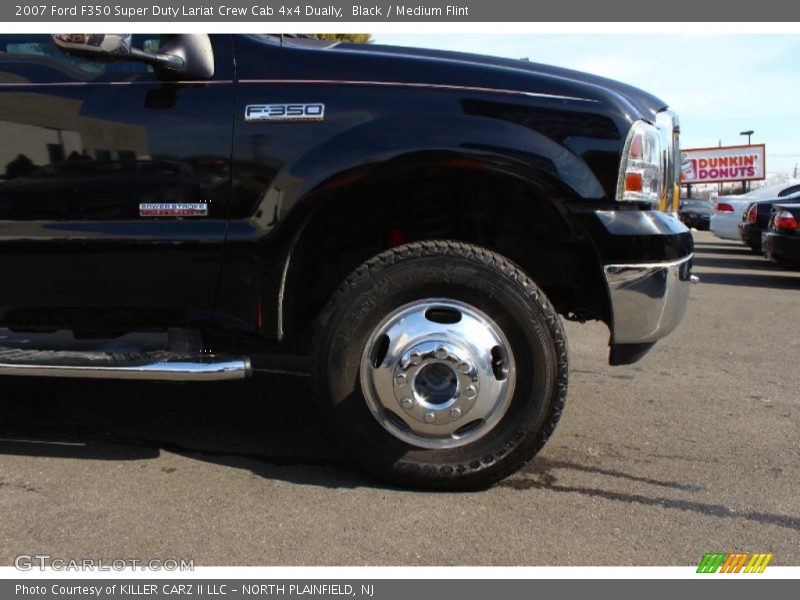 Black / Medium Flint 2007 Ford F350 Super Duty Lariat Crew Cab 4x4 Dually