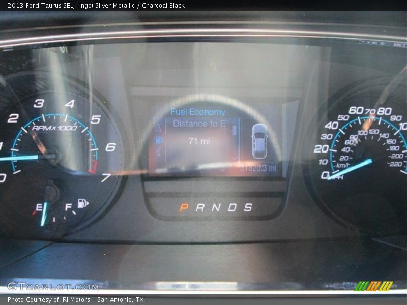 Ingot Silver Metallic / Charcoal Black 2013 Ford Taurus SEL