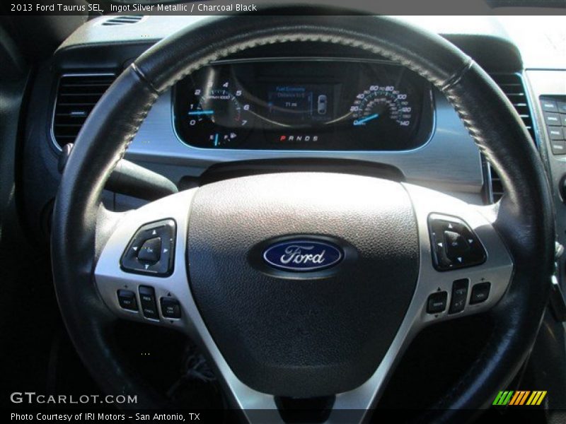 Ingot Silver Metallic / Charcoal Black 2013 Ford Taurus SEL