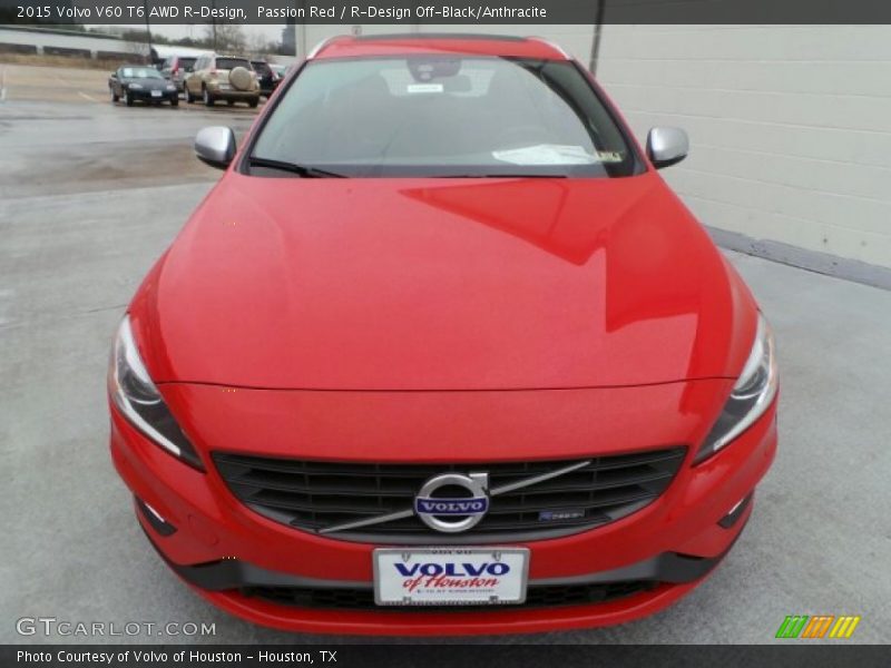 Passion Red / R-Design Off-Black/Anthracite 2015 Volvo V60 T6 AWD R-Design