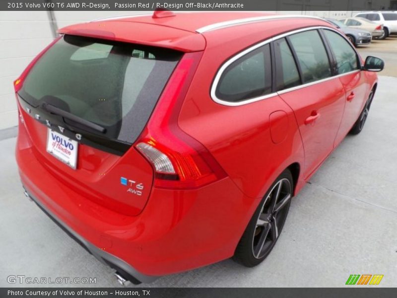 Passion Red / R-Design Off-Black/Anthracite 2015 Volvo V60 T6 AWD R-Design
