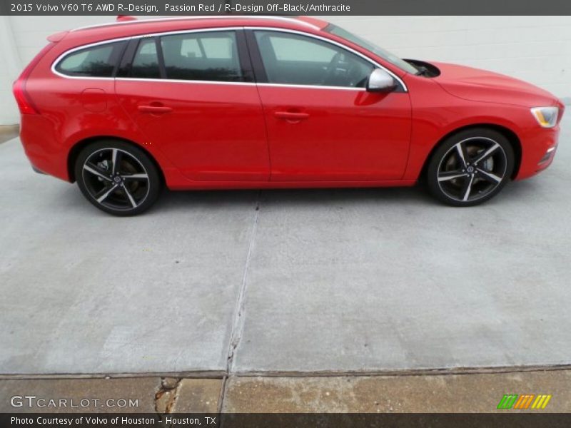 Passion Red / R-Design Off-Black/Anthracite 2015 Volvo V60 T6 AWD R-Design