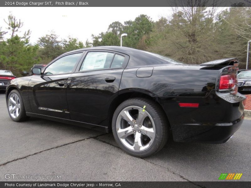 Pitch Black / Black 2014 Dodge Charger SXT