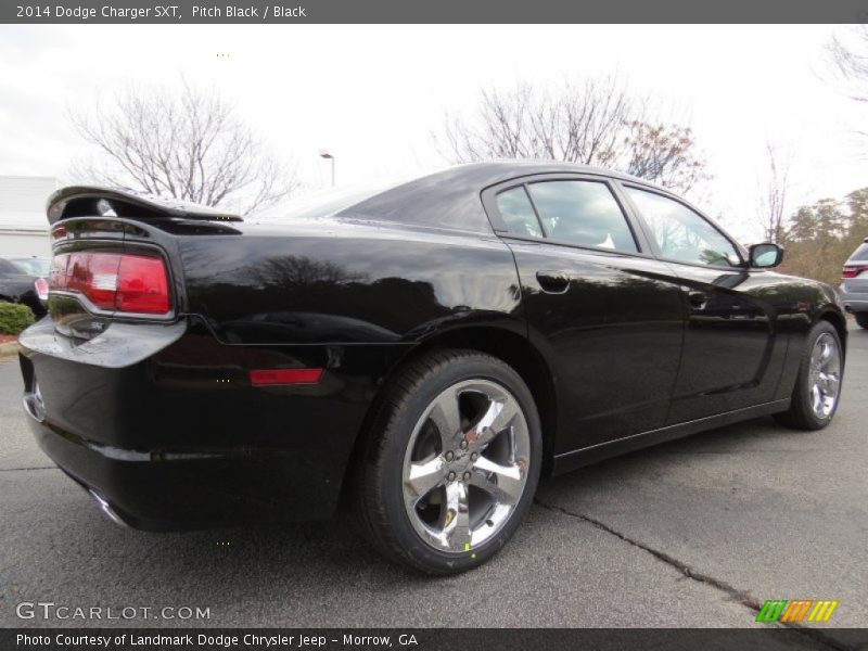 Pitch Black / Black 2014 Dodge Charger SXT