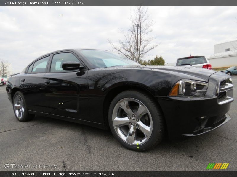 Pitch Black / Black 2014 Dodge Charger SXT