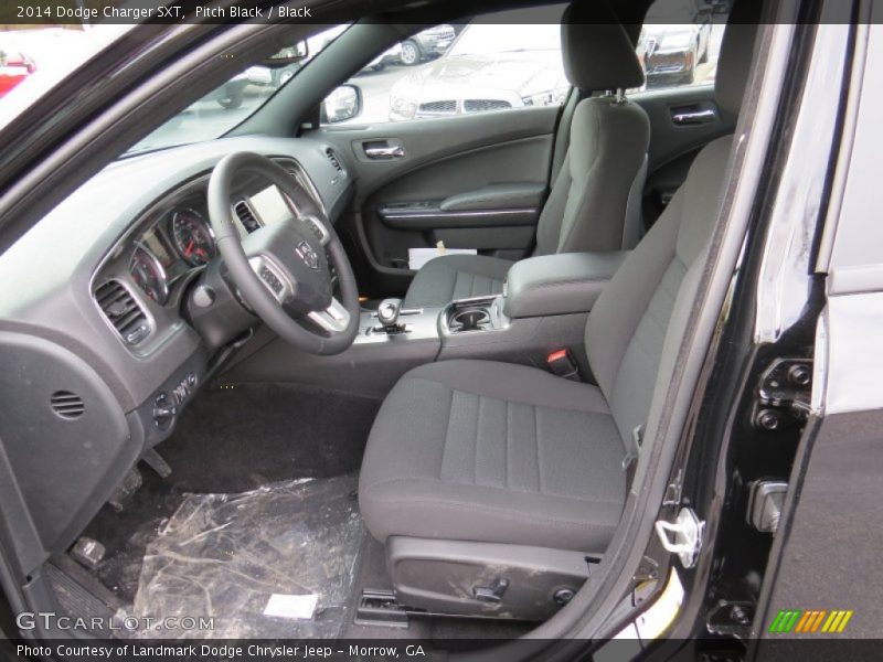 Pitch Black / Black 2014 Dodge Charger SXT