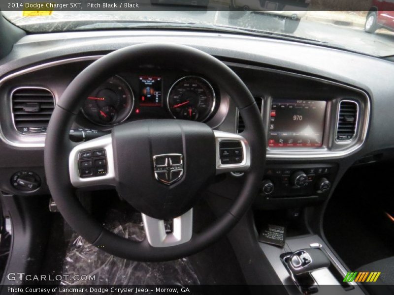 Pitch Black / Black 2014 Dodge Charger SXT