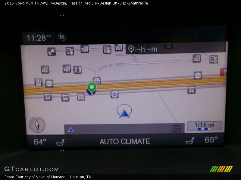 Navigation of 2015 V60 T6 AWD R-Design