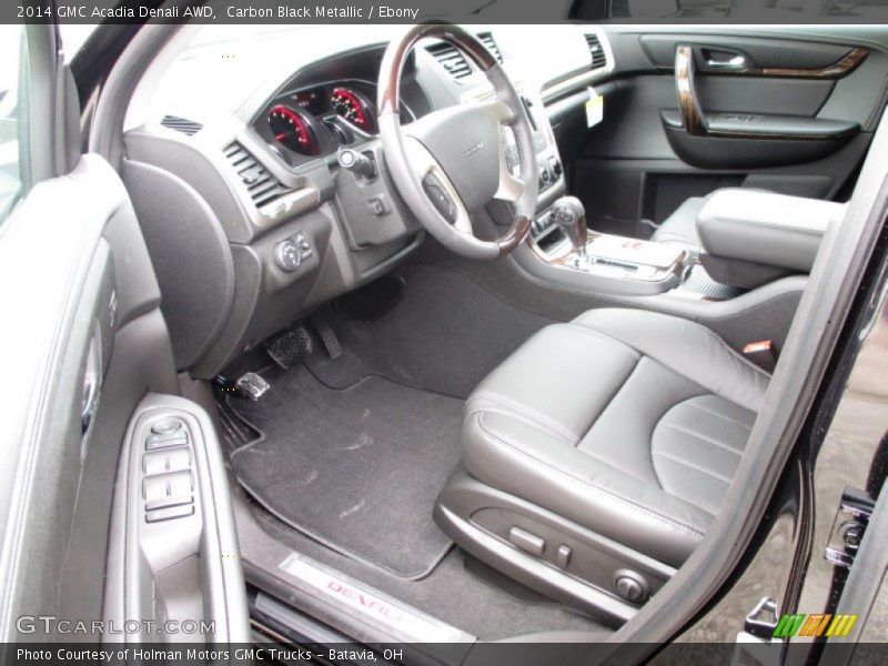 Carbon Black Metallic / Ebony 2014 GMC Acadia Denali AWD