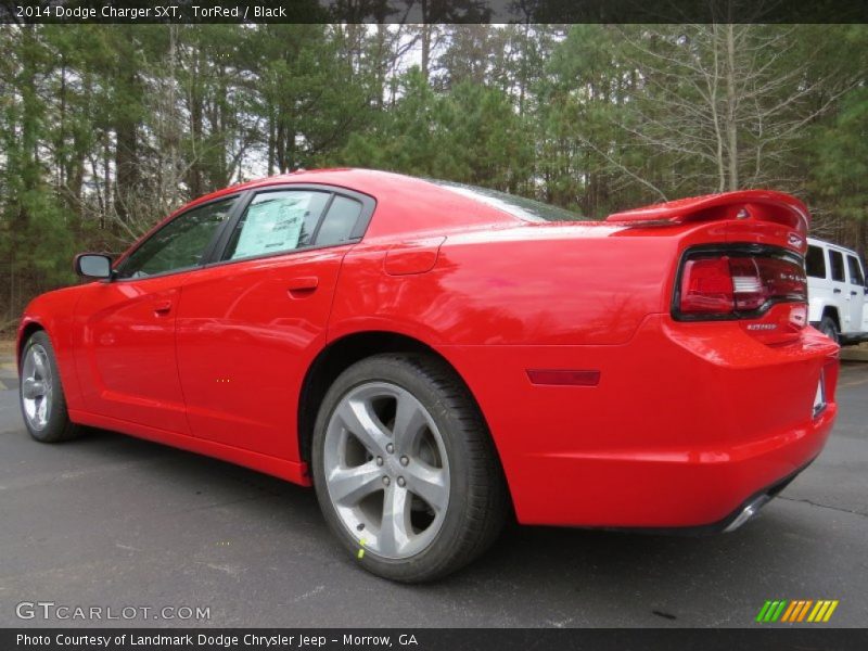 TorRed / Black 2014 Dodge Charger SXT