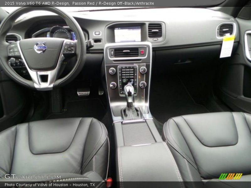 Dashboard of 2015 V60 T6 AWD R-Design
